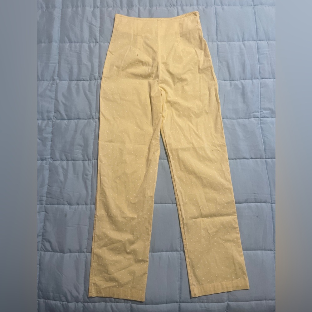 Billabong x Salty Blonde Yellow Polka Dot Pants